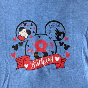 8th birthday Disney shirt